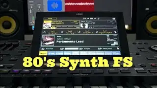 Korg Pa5x - 80's Synth FS - Movie & Show Category - Style Element - OS V 1.3.0 new sound