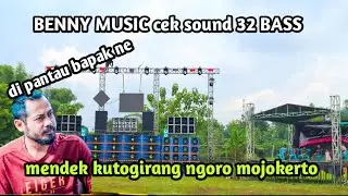 hari ini benny music 32 bass 🔥🔥 full party di mendek kutogirang ngoro di sotok memet langsung 
