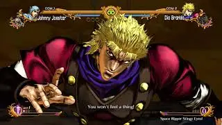 JoJo ASBR: Johnny Joestar VS Dio Brando (CPU Battle, Modded) (No Commentary)