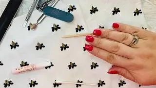Removal and Application of Red Aspen reusable nail dashes