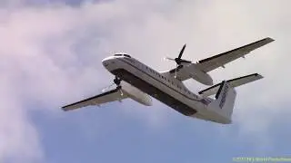 Perimeter Aviation De Havilland Dash 8-311 Takeoff at CYYT