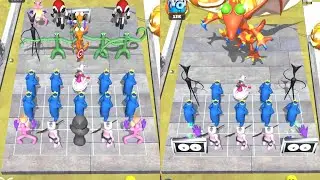 Merge Master Rainbow Friends Monster - Max Level - Rainbow Colour Monster Friends Fusion Blue Monste