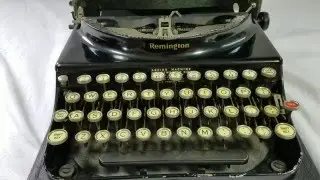 Remington Portable Typewriter No 3 from 1931
