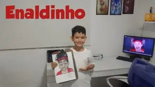 Desenhei o Enaldinho 
