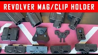 Держатель магазина TR50- HDR50- HDR68 - пейнтбольный пистолет-револьвер Roscoe - MOLLE и нарукавн...