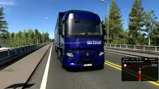 Truk Listrik Renault E-Tech T - Euro Truck Simulator 2