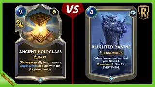 |LoR| MYSTERY solved: COUNTER Blighted Ravine with Ancient Hourglass?