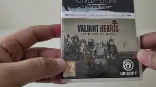 Unboxing - Child of Light Ultimate Edition and Valiant Hearts   The Great War (Nintendo Switch)