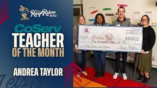 Andrea Taylor | 2025 Frisco RoughRiders CoServ Teacher of the Month