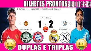PALPITES DE FUTEBOL PRA HOJE DIA 17 01 2026   SÁBADO