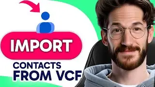 How to IMPORT CONTACTS from VCF into Google Contacts (Step by Step)