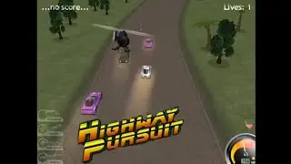 Playing 2003 AD Game. Highway Pursuit | Aero