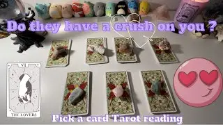 💯HONEST/HARSH‼️ Do they have a crush on you?💘 🔮 PICK A CARD TAROT READING