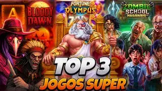 TOP 3 JOGOS SUPER ⚡ PASSEI SUFOCO E FUI PARA TUDO OU NADA 🔥