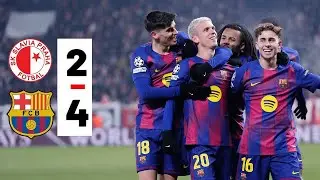 FC Barcelone Vs Slavia Prague | Full Highlight _ HD
