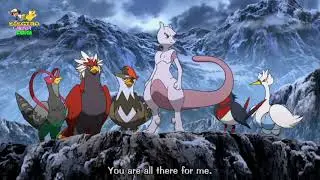 Mewtwo caring for Pokemon and Humans for 2 minutes and 40 seconds