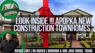 Model Home | Gorgeous End Unit Townhome | MI Homes | Hidden Lake | Apopka | Granada and San Jose