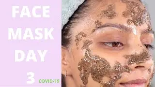 DAY 3 OF 21 DAYS OF FACE MASKS | CHIA SEED FACE MASK | ACNE & DRY SKIN | MOISTURE MASK | JANOO PATEL