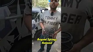 Ground Clearance Increase 🚘 Best Solution 🔥🔥 Coil Spring Change 💯 % Results 👏 For Maruti & Honda🚗