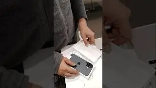 Apple 17 Black Colour Unboxing!! Camera 📸 On Top #iphoneunbox #unboxing #iphones #teamiphone #shorts
