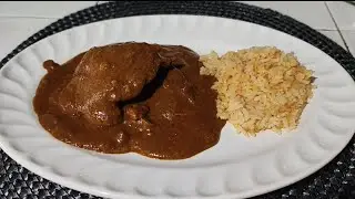 Mole de pollo a mi estilo👌