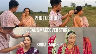 BRIDAL MAKEUP PHOTO SHOOT