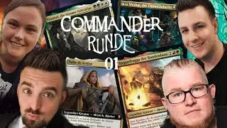 Commander Runde | #01 Teil 1 German | Magic the Gathering | Magic Mana