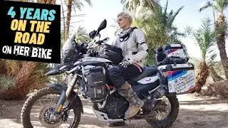 Epic Moments of On Her Bike 4-Year Motorcycle Journey. - EP - 100