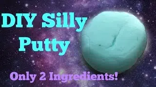 DIY Silly Putty! Only 2 Ingredients! No Glue or Borax!