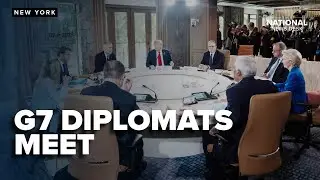 G7 diplomats to meet in Canada as trade tensions rise