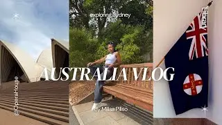 Australia Vlog:  Exploring Sydney|Opera house |Museam and more