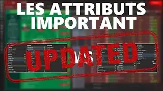 FM 24 TUTO | LES ATTRIBUTS VRAIMENT IMPORTANT DANS FOOTBALL MANAGER (UPDATE) + OUTIL ATTRIBUTS META.
