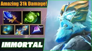 Immortal Zeus Soft Support Awesome 31k Damage! Dota 2 DotaPulse Full Gameplay