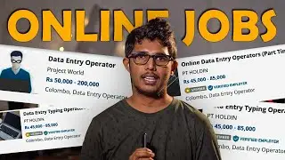 Data Entry Operator - Online Jobs in Sri Lanka