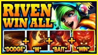 HOW TO WIN EVERY GAME WITH SEASON 9 RIVEN! | Riven TOP Guide #40