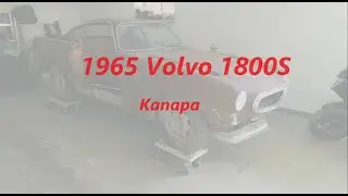 Volvo 1800S - renowacja tylnej kanapy