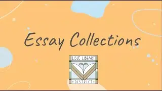 Essay Collection Picks