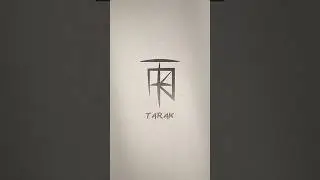 Tarak name logo design #art #name #logo #design #instagram #youtubeshorts #youtube #tarak #video