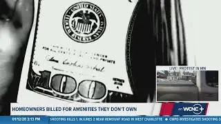Homeowners billed for amenities they don't own