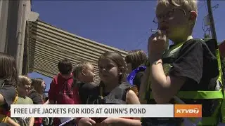 Water safety and free life jackets for kids