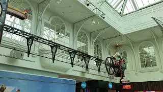 The Telford Shopping Centre clock, designed by Kit Williams of 