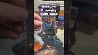 Awesome magic the gathering card give away #mtg #tcg