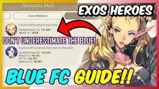 Blue Fatecore Guide | Blue FC Buff + Heroes Review | Don't Neglect Them! Exos Heroes