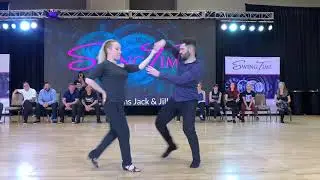 Ben Morris & Sarah Vann Drake - 3rd place Champions Jack & Jill - SwingTime 2019
