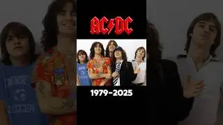 AC/DC Rock Band (1979-2025)#acdc #nostalgic