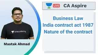 Nature Of Contract | Mastak Ahmed | CA Aspire