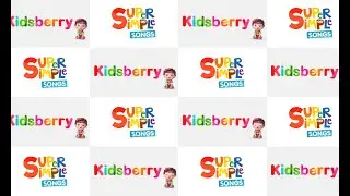 Super simple songs and Kidsberry logo intro plays over million time