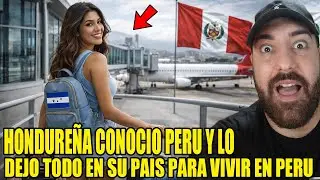 HONDUREÑA conoció al PERÚ y DEJÓ TODO en su país PARA VIVIR en PERÚ