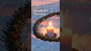 Wreathlight Harmony&mdash;Snowy Nights Unwind #relaxing #lofimusic #wintervibes