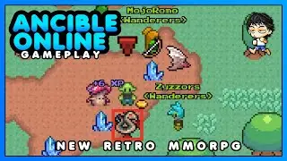 New 2D MMORPG Feels Like A Gameboy Game - Ancible Online